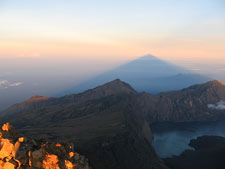 sunrise view Mt Rinjani