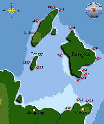 Bangka dive sites