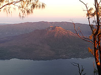From Mt. Abang sunrise view Mt. Batur From Mt. Abang sunrise view Mt. Batur