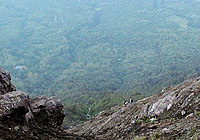 descending Gunung Agung