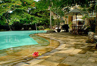 typisch Balinees zwembad