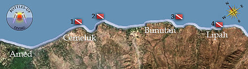 Amed dive sites