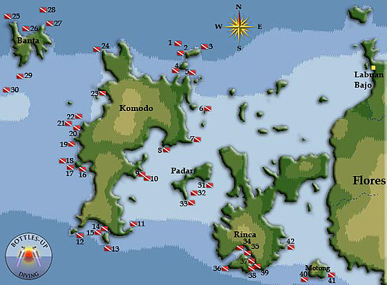 Komodo dive sites