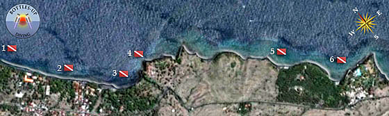 Tulamben dive sites